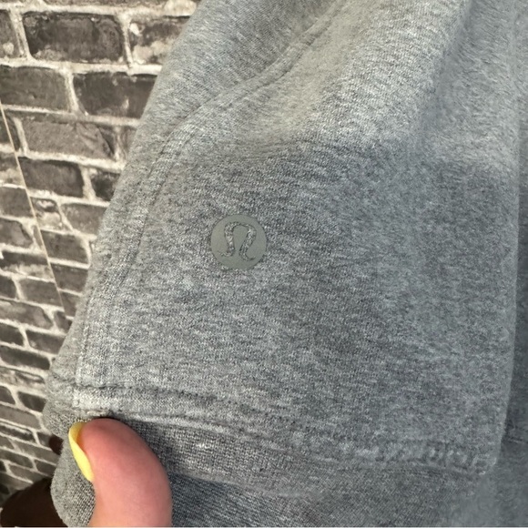 Lululemon All Yours Hoodie Fleece Heathered Core Medium Grey sweatshirt - Picture 11 of 11